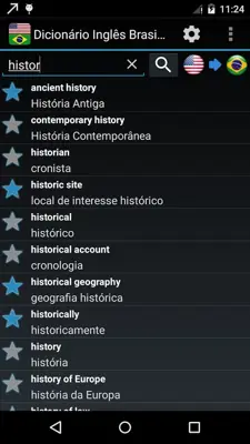 English Brazilian Dictionary android App screenshot 3